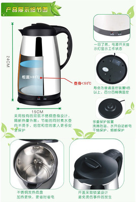 品質生活之選——Peskoe半球雙層不銹鋼保溫電熱水壺全方位解析